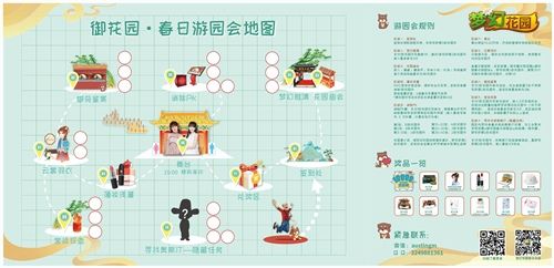 圖4：《夢(mèng)幻花園》春日游園會(huì)地圖